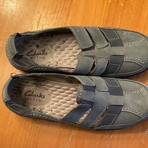 Clarks Privo Women’s Gray Loafers